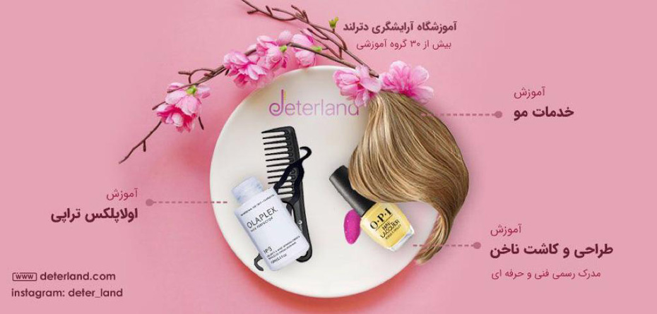 معرفی آموزشگاه آرایشگری دترلند
