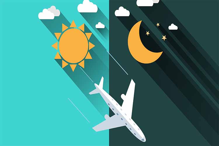 پرواز زدگی یا جت لگ چیست؟ و نکاتی که قبل از خرید بلیط هواپیما بهتر است رعایت کنید